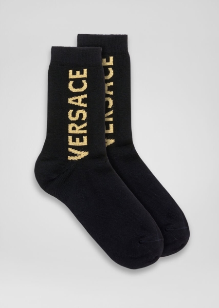 Versace Logo Strumpor Dam - 035614LIM